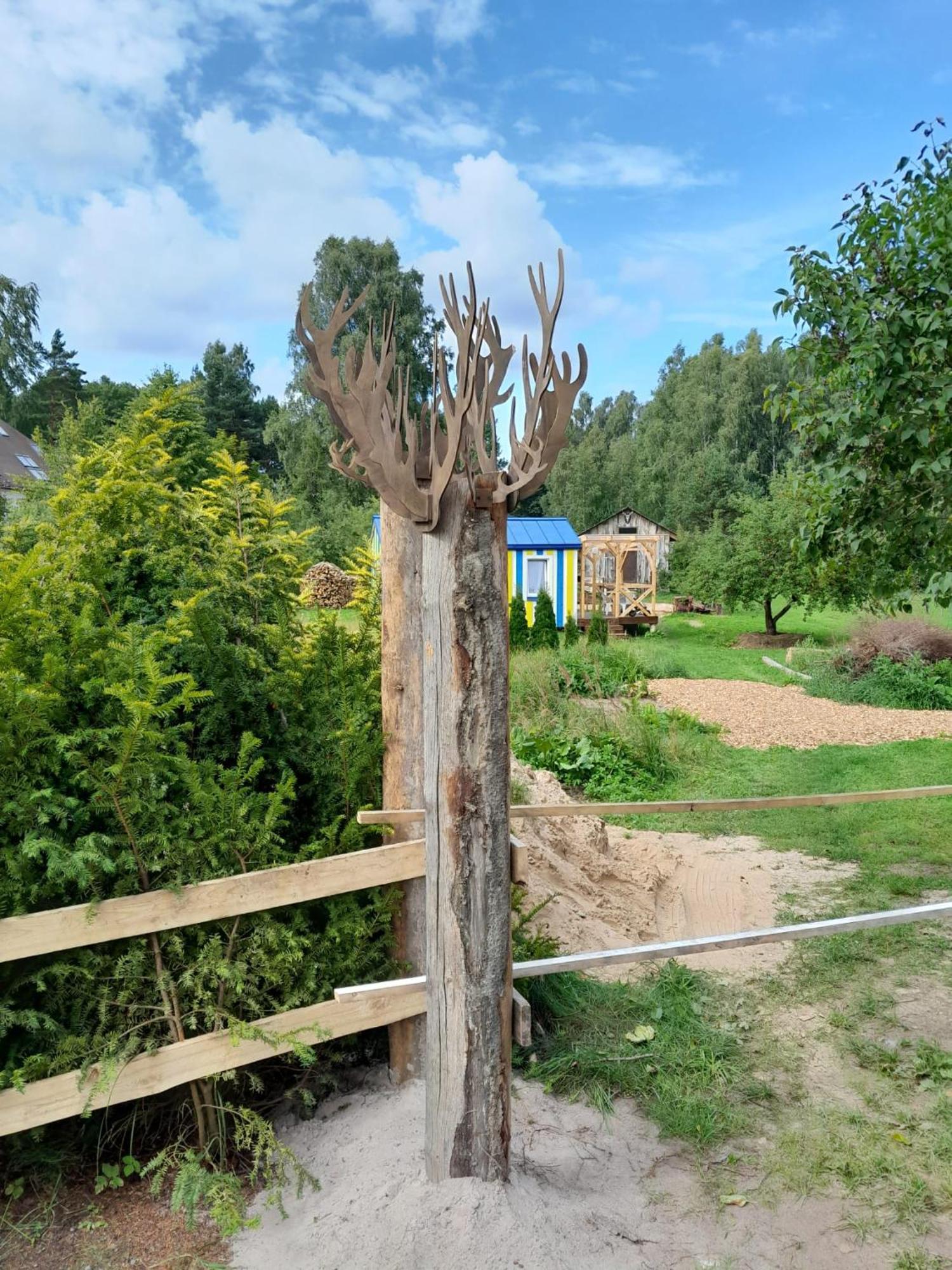 Glamping Fluffy Horns - Glempings Pukainie Ragi Plieņciems Exterior foto